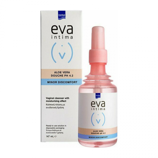 Intermed Eva Douche Aloe Vera Κολπική Πλύση με Ενυδατική Δράση 147ml
