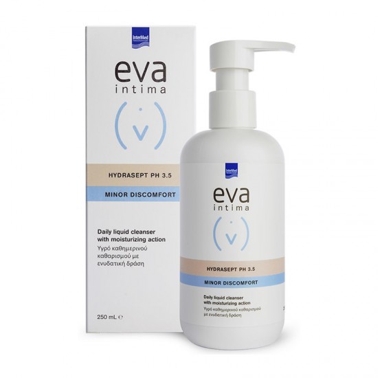 Intermed Eva Intima Wash Hydrasept Υγρό Καθαρισμού Ευαίσθητης Περιοχής με Ενυδατική Δράση 250ml