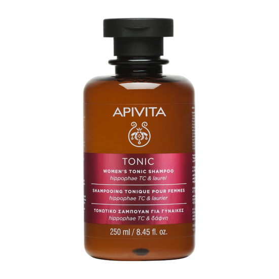 Apivita Shampoo Women's Tonic Τονωτικό Σαμπουάν με Ιπποφαές & Δάφνη κατά της Τριχόπτωσης για Γυναίκες 250ml