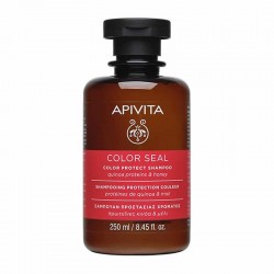 Apivita Shampoo Color Seal Σαμπουάν Προστασίας Χρώματος με Πρωτεΐνες Κινόα & Μέλι  250ml