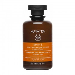 Apivita Shampoo Shine & Revitalizing Σαμπουάν Λάμψης και Αναζωογόνησης με Πορτοκάλι & Μέλι 250ml