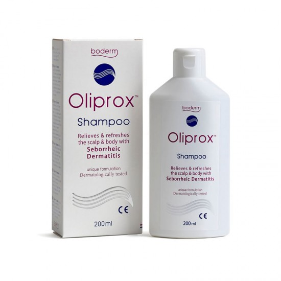 Boderm Oliprox Shampoo Σαμπουάν για την Αντιμετώπιση της Σμηγματορροϊκής Δερματίδας 200ml 