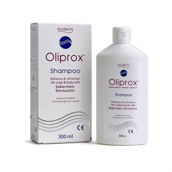 Boderm Oliprox Shampoo Σαμπουάν για την Αντιμετώπιση της Σμηγματορροϊκής Δερματίδας  300ml