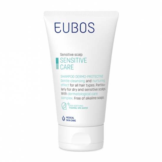 Eubos Sensitive Care Shampoo Dermo-Protective Σαμπουάν για Ευαίσθητα και Ξηρά Μαλλιά 150ml