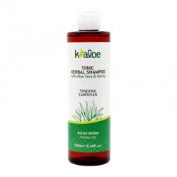 Kaloe Tonic Herbal Shampoo with Aloe Vera & Honey 250ml - Τονωτικό Σαμπουάν με Αλόη και Μέλι για Όλους τους Τύπος Μαλλιών