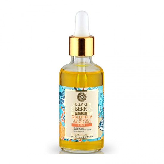 Natura Siberica Oblepikha Oil Complex for Hair Ends Λαδάκι για τις Άκρες των Μαλλιών 50ml