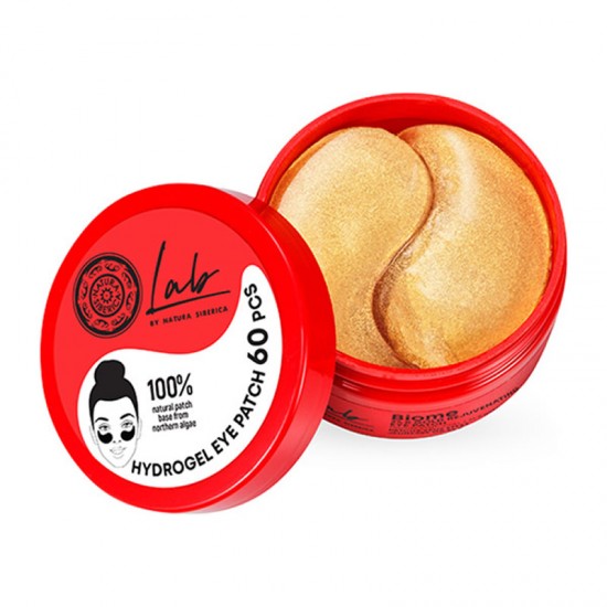 Natura Siberica Lab Biome 24Κ Gold Rejuvenating Hydrogel Eye Patch 60 Τεμάχια - Ενυδατικά Επιθέματα Ματιών Aναζωογόνησης με Xρυσό 24Κ