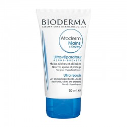 Bioderma Atoderm Mains Ongles Κρέμα Χεριών για Εντατική Επανόρθωση & Ενυδάτωση 50ml
