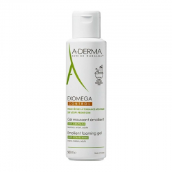 A-Derma Exomega Control Emollient Foaming Gel Μαλακτικό Αφρίζον Ζελ Καθαρισμού κατά του Αισθήματος Κνησμού 500ml