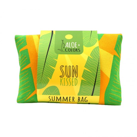 Aloe+ Colors Sun Kissed Summer Bag with After Sun Cooling Mist 100ml, After Sun Cooling Sorbet Gel 150ml & Hair and Body Mist 100ml - Ενυδατικό Καλοκαιρινό Σετ Περιποίησης με Άρωμα Μπανάνα και Πραλίνα