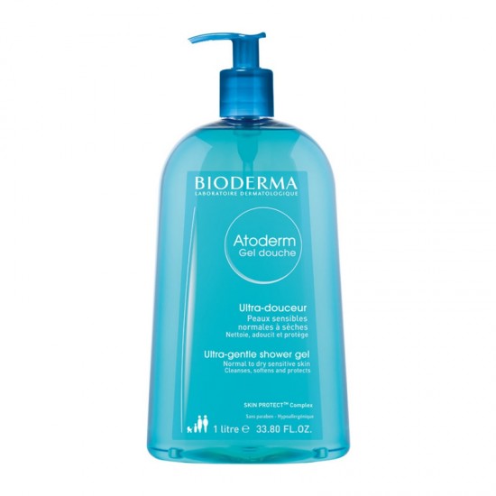 Bioderma Atoderm Gel Douche Απαλό Αφρόλουτρο για Κανονική προς Ξηρή Επιδερμίδα 1000ml