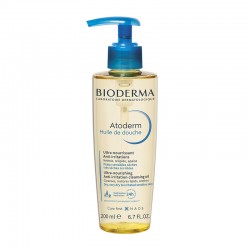 Bioderma Atoderm Huile De Douche Εξαιρετικά Θρεπτικό Έλαιο Καθαρισμού Σώματος για Πολύ Ξηρή Επιδερμίδα με Τάση Ατοπίας 200ml