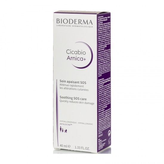 Bioderma Cicabio Arnica+ Cream Καταπραϋντική Κρέμα με Άρνικα για Μώλωπες, Χτυπήματα και Μελανιές 40ml