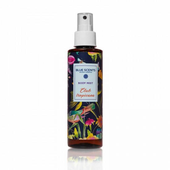 Blue Scents Club Tropicana Body Mist 150ml - Ενυδατικό Mist Σώματος Εμπλουτισμένο με Αρωματικές Νότες Μάνγκο, Φράουλας και Musk