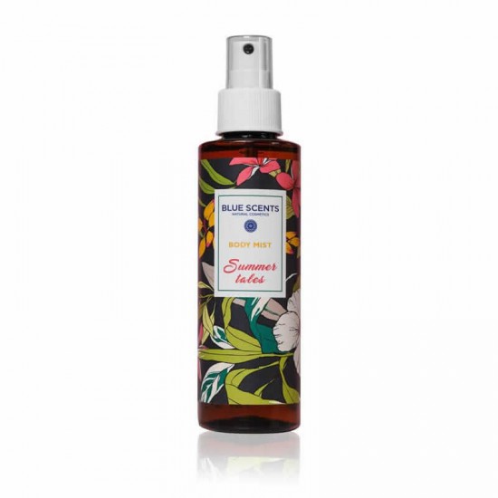 Blue Scents Summer Tales Body Mist 150ml - Ενυδατικό Mist Σώματος Εμπλουτισμένο με Αρωματικές Νότες Εσπεριδοειδών, Ylang-Ylang, Καρύδας και Βανίλιας