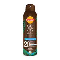 Carroten Coconut Dreams Suncare Dry Oil SPF20 150ml - Αντηλιακό Ξηρό Λάδι σε Mist Anti-Sand & Very Water Resistant