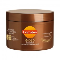 Carroten Gold Shimmer Intensive Tanning Gel SPF0 150ml - Ιριδίζον Τζελ για Πολύ Έντονο Μαύρισμα χωρίς Αντηλιακή Προστασία