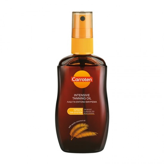 Carroten Intensive Tanning Oil SPF0 Infinite Tan System 50ml - Λάδι για Έντονο Μαύρισμα χωρίς Αντηλιακή Προστασία για Μεγιστοποίηση Αποτελέσματος