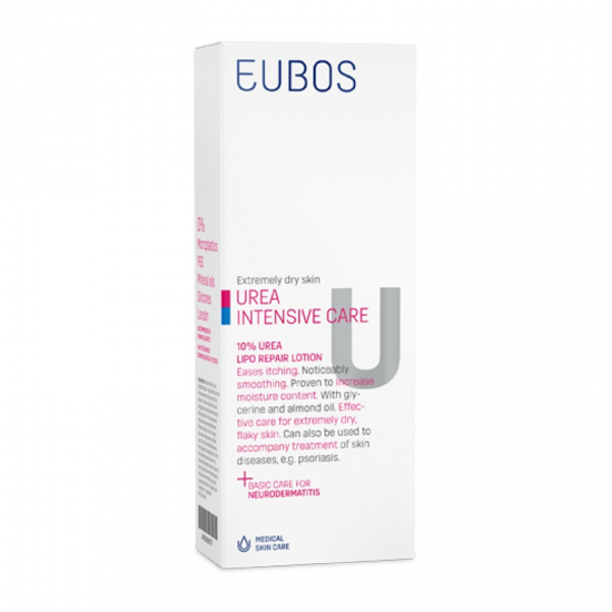 Eubos Urea 10% Intensive Care Lipo Repair Body Lotion Πλούσια Ενυδατική Κρέμα Σώματος για το Τραχύ, Σκασμένο Δέρμα με Προβλήματα Κνησμού 200ml