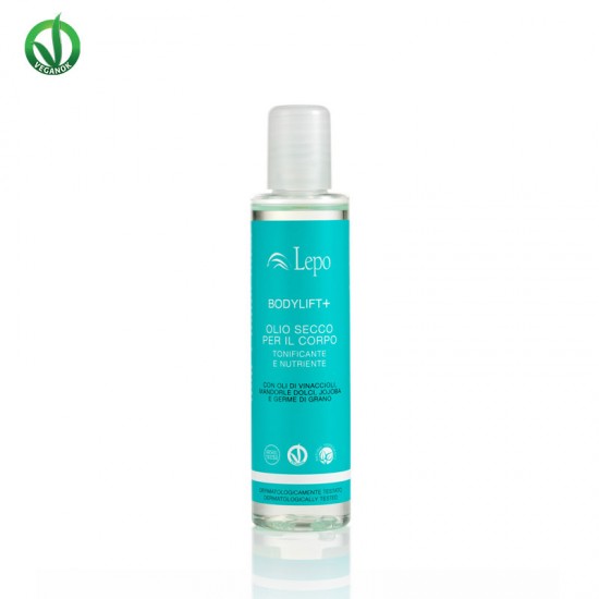 Lepo Bodylift+ Toning and Nourishing Dry Body Oil 100ml - Ξηρό Λάδι Σώματος για Ραγάδες, Γήρανση και Χαλάρωση της Επιδερμίδας