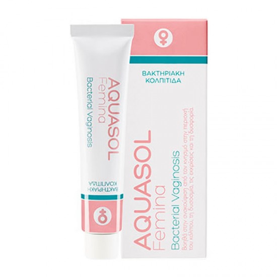 Minerva Aquasol Femina Bacterial Vaginosis Vaginal Gel 30ml - Γέλη για την Ευαίσθητη Περιοχή για τη Αντιμετώπιση Προβλημάτων Βακτηριακής Κολπίτιδας