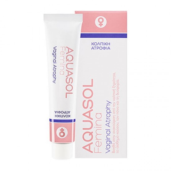 Minerva Aquasol Femina Vaginal Atrophy Vaginal Gel 30ml - Γέλη για την Ευαίσθητη Περιοχή για τη Αντιμετώπιση Προβλημάτων Βακτηριακής Κολπίτιδας