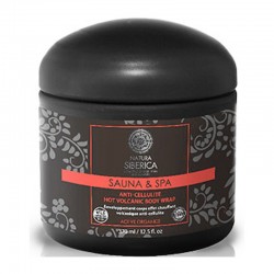 Natura Siberica Sauna & Spa Anti-Cellulite Hot Volcanic Body Wrap 370ml - Ζεστό Απολεπιστικό Σώματος με Υφαιστειακή Λάσπη κατά της Κυτταρίτιδας