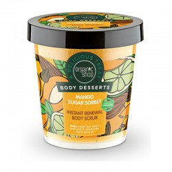 Organic Shop Body Desserts Mango Sugar Sorbet Απολεπιστικό Scrub Σώματος Άμεσης Ανανέωσης με Μάνγκο & Ζάχαρη 450ml