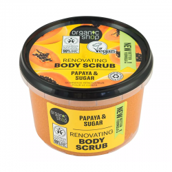 Organic Shop Body Scrub Juicy Papaya 250ml - Απολεπιστικό Σώματος με Παπάγια & Ζάχαρη