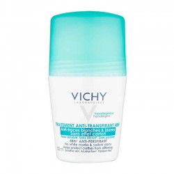 Vichy Deodorant Anti-Transpirant 48h Roll-on, Αποσμητική Φροντίδα Κατά Λευκών & Κίτρινων Σημαδιών, 50ml 