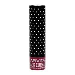 Apivita Lip Care Black Currant Ενυδατικό Λιπ Χειλιών με Φραγκοστάφυλο και Μπορντό Χρώμα 4,4g