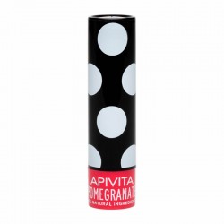 Apivita Lip Care Pomegranade Ενυδατικό Λιπ Χειλιών με Ρόδι και Φυσική Ροζ Απόχρωση 4,4g