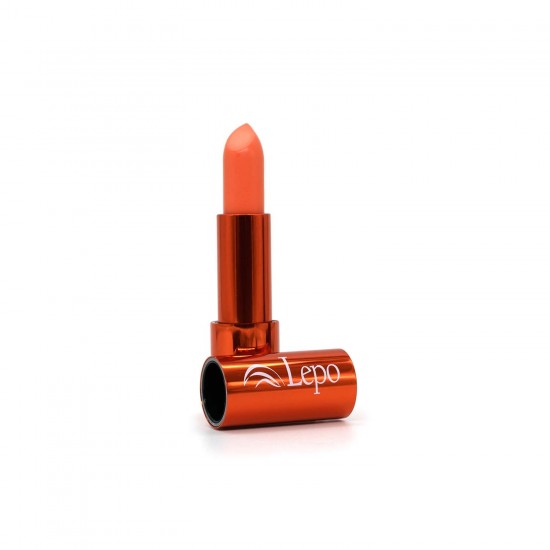 Lepo Rossetto Cambiacolore Arancio Color Change Lipstick Orange 4ml - Ενυδατικό Κραγιόν Πορτοκαλί Μακράς Διαρκείας που Αλλάζει Χρώμα Ανάλογα με το pH του Δέρματος Κάθε Ατόμου
