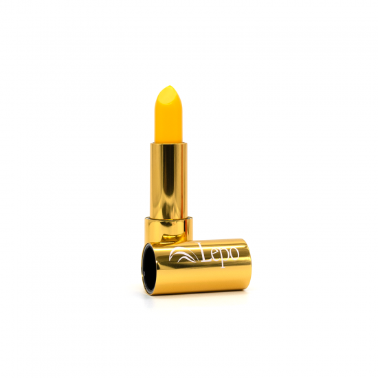 Lepo Rossetto Cambiacolore Giallo Color Change Lipstick Yellow 4ml - Ενυδατικό Κραγιόν Κίτρινο Μακράς Διαρκείας που Αλλάζει Χρώμα Ανάλογα με το pH του Δέρματος Κάθε Ατόμου