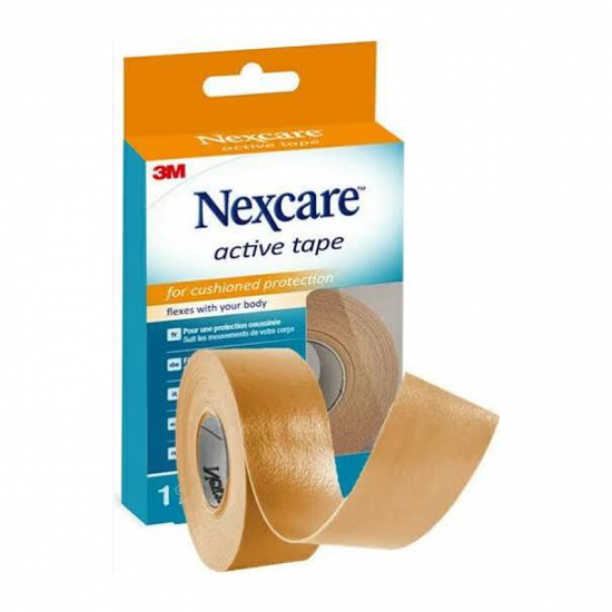 3M Nexcare Active Tape Επιδεσμική Ταινία 2.5cm X 4.5m 1 Τεμάχιο