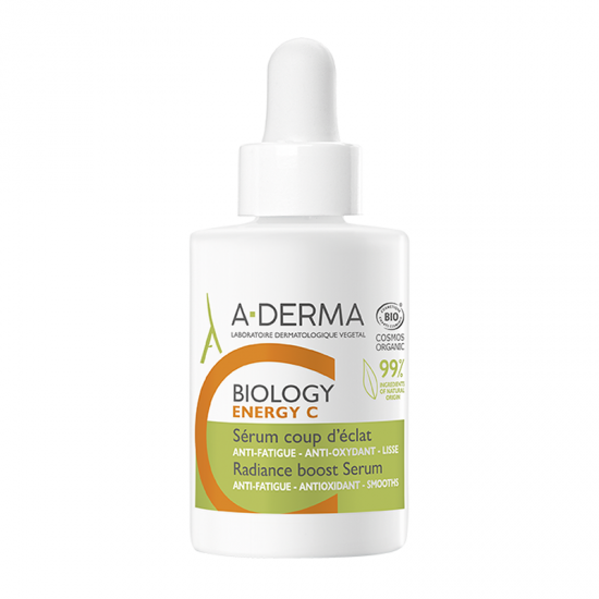 A-Derma Biology Energy C Ορός Ενίσχυσης Λάμψης με Βιταμίνη C 30ml