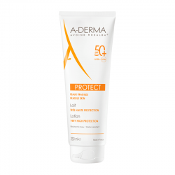 A-Derma Protect Lotion SPF50+ Αντηλιακό Γαλάκτωμα Προσώπου & Σώματος 250ml