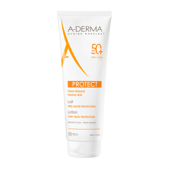 A-Derma Protect Lotion SPF50+ Αντηλιακό Γαλάκτωμα Προσώπου & Σώματος 250ml