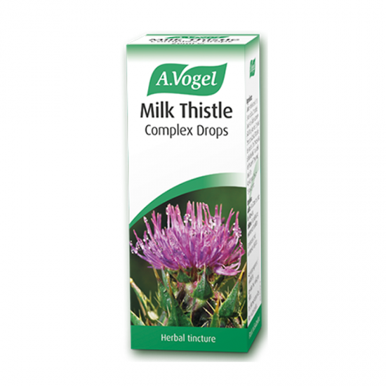 A.Vogel Milk Thistle Complex Drops Φυτικό Συμπλήρωμα με Γαϊδουράγκαθο για τη Φυσιολογική Λειτουργία του Ήπατος 50ml