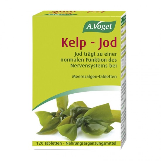 A.Vogel Kelp Φυτικό Συμπλήρωμα  Αναπλήρωσης Ιωδίου, Μετάλλων & Ιχνοστοιχείων 120 Δισκία