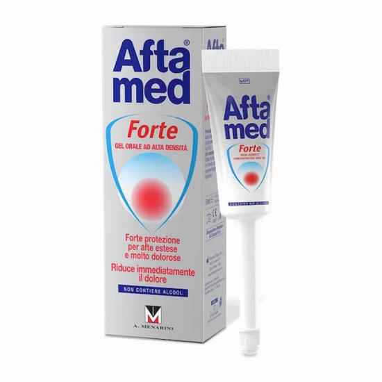 Aftamed Forte Oral Gel Στοματική Γέλη για Μεγάλα Οδυνηρά Έλκη 8ml