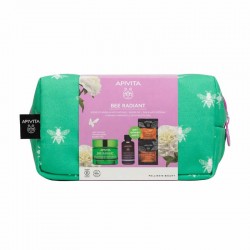Apivita Bee Radiant Signs of Aging & Anti-Fatigue Face Gel-Cream Light 50ml + ΔΩΡΑ Cleansing Foam Face & Eyes 50ml + Face Mask Orange 2x8ml