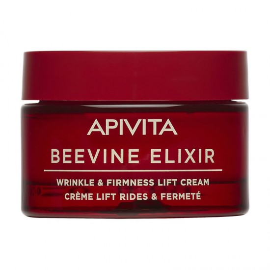 Apivita Beevine Elixir Wrinkle & Firmness Lift Cream Rich Αντιρυτιδική Κρέμα για Σύσφιξη & Lifting Πλούσιας Υφής 50ml