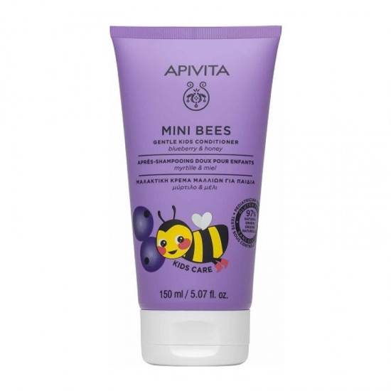 Apivita Kids Mini Bees Gentle Kids Conditioner Απαλή Μαλακτική Κρέμα Μαλλιών για Παιδιά 150ml