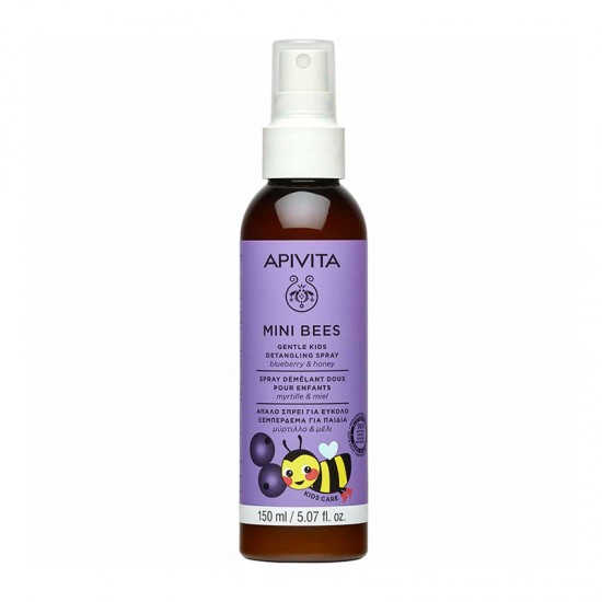Apivita Kids Mini Bees Gentle Kids Detangling Spray Απαλό Σπρέι για Εύκολο Ξεμπέρδεμα Μαλλιών για Παιδιά 150ml
