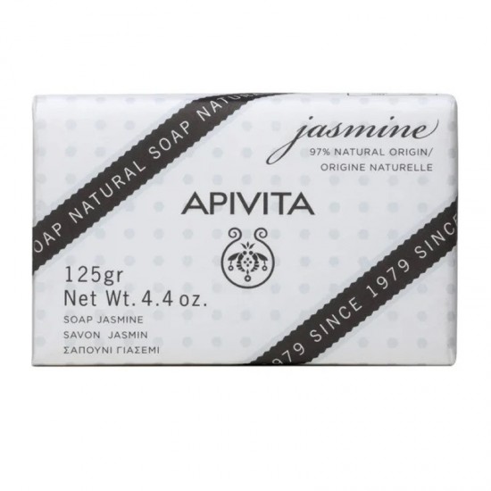 Apivita Natural Soap Jasmine Σαπούνι με Γιασεμί 125g