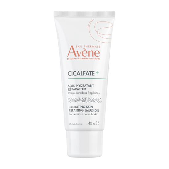 Avene Cicalfate+ Repairing Emulsion Post-Acte Επανορθωτικό Γαλάκτωμα για Ευαίσθητη και Ερεθισμένη Επιδερμίδα μετά από Tattoo 40ml