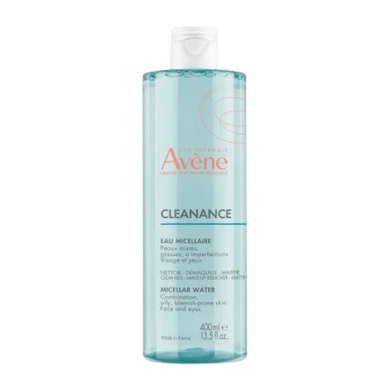 Avene Cleanance Eau Micellaire Νερό Καθαρισμού Προσώπου & Ματιών για Λιπαρό Δέρμα με Τάση Ακμής 400ml