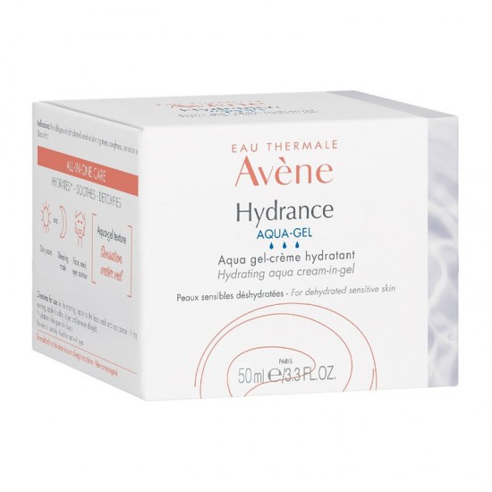 Avene Hydrance Aqua Gel-Cream Ενυδατική, Καταπραϋντική & Αντιοξειδωτική Κρέμα Προσώπου 50ml