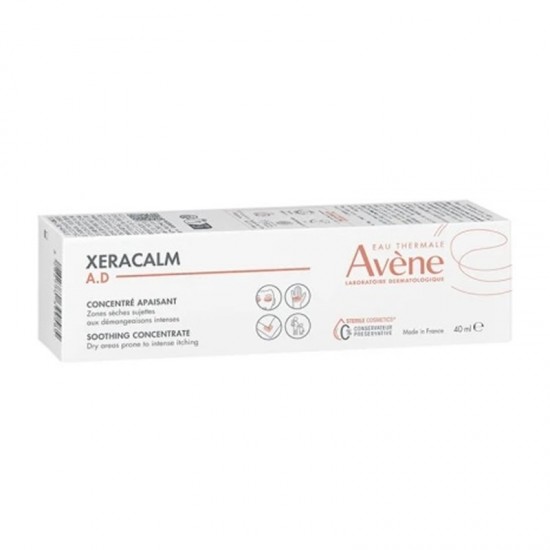 Avene XeraCalm A.D. Soothing Concentrate Συμπυκνωμένο Καταπραϋντικό για Ξηρές Ζώνες με Τάση Έντονου Κνησμού 40ml